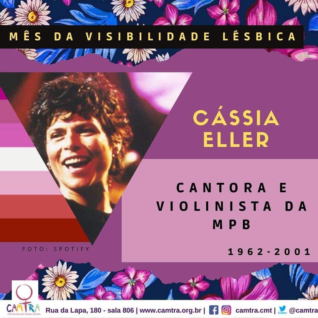 Você está visualizando atualmente Série Visibilidade Lésbica: Cassia Eller 1962 – 2001
