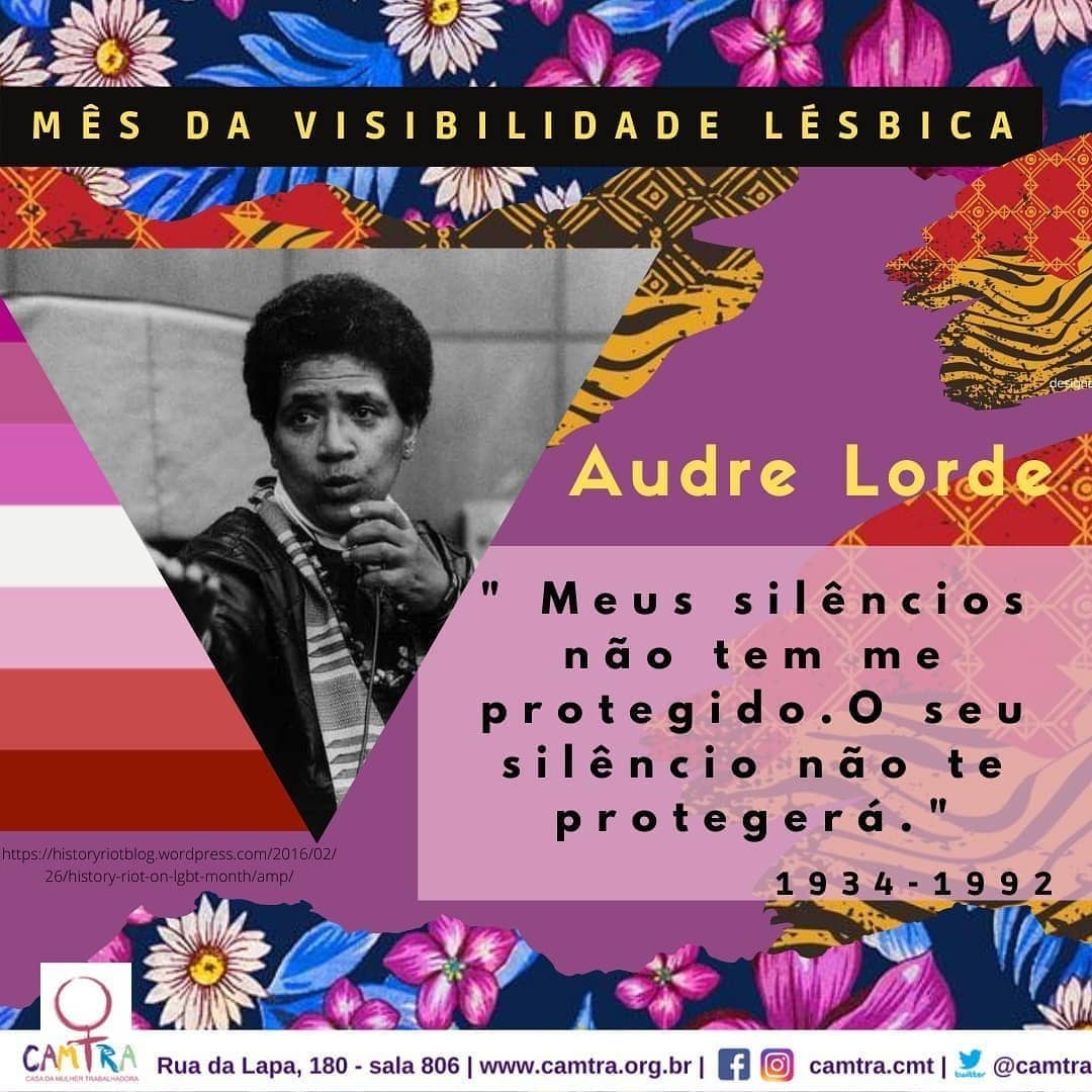 Você está visualizando atualmente Série Visibilidade: Audre Lorde 1934 – 1992