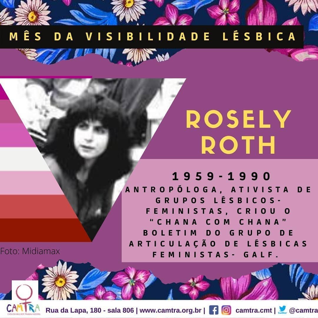 Você está visualizando atualmente Série Visibilidade Lésbica: Rosely Roth