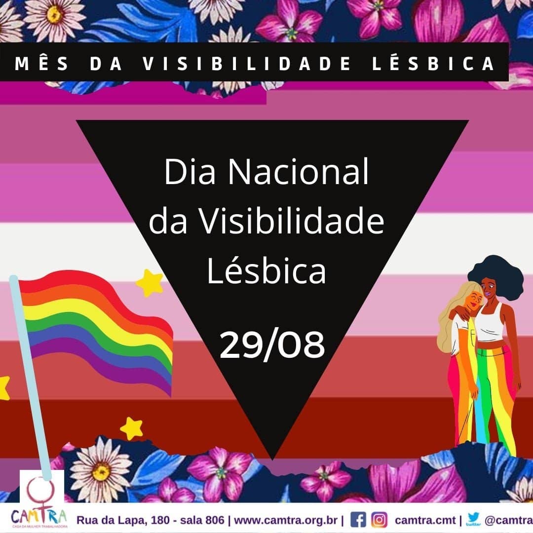 Você está visualizando atualmente 29 de Agosto – Dia Nacional da Visibilidade Lésbica