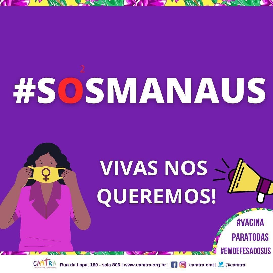 Você está visualizando atualmente #SOSMANAUS – Vivas nos Queremos!