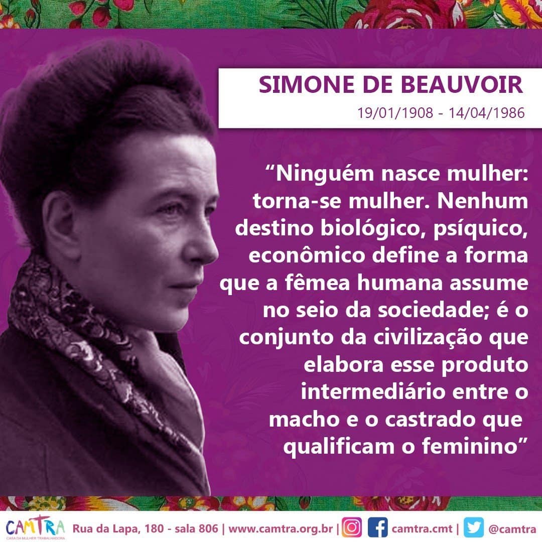 Você está visualizando atualmente 35 anos sem Simone de Beauvoir