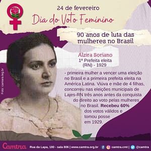Leia mais sobre o artigo 24 de fevereiro – Dia da Conquista do Voto Feminino no Brasil
